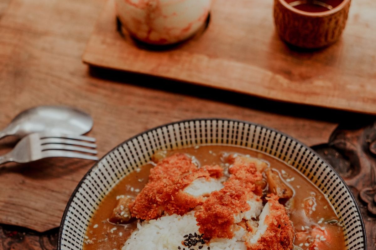 ごはんと日本のカレーライス